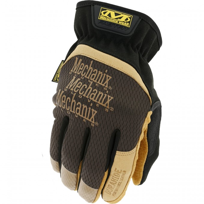 Перчатки MECHANIX WORK LEATHER FASTFIT BROWN, размер L LFF-75-010